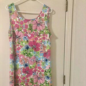 Floral Summer Large Beach Dress